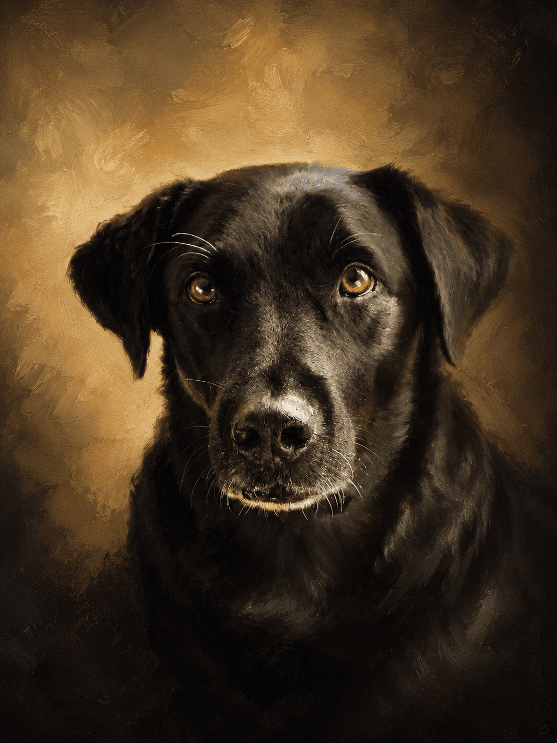 Luna — Memorial Light pet portrait
